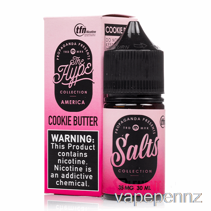 Cookie Butter - Propaganda SALTS E-Liquid - 30mL 50mg VAPE NZ